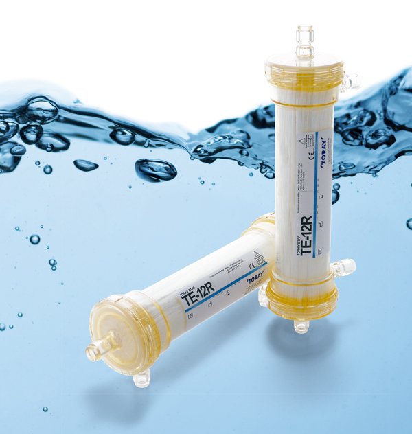 Filtro TE-12R da Toray, retentor de endotoxinas