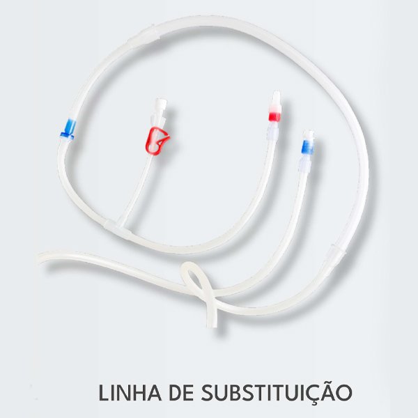 Conjunto Descartável de Circulação Assistida TR8 - Linha de substituição
